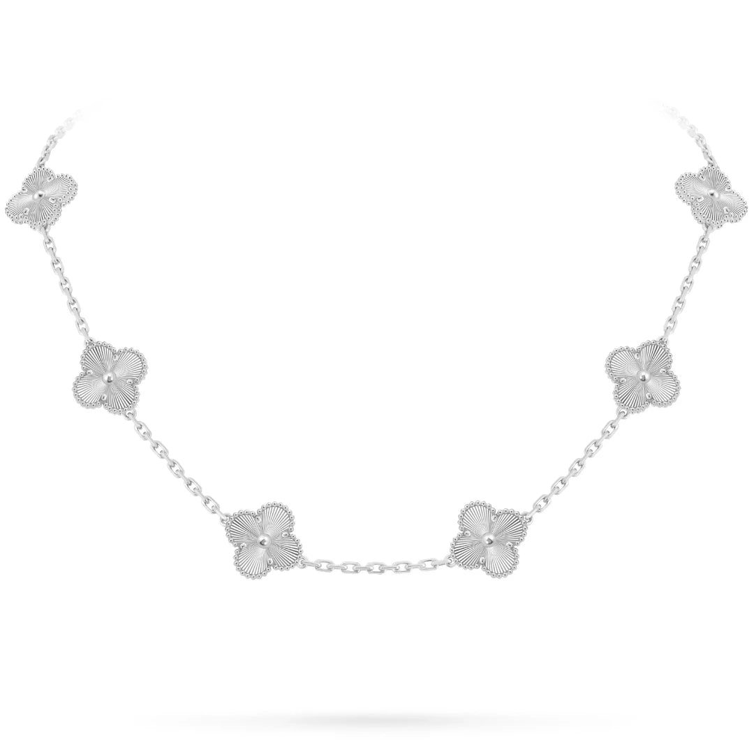Collar Trébol Plata