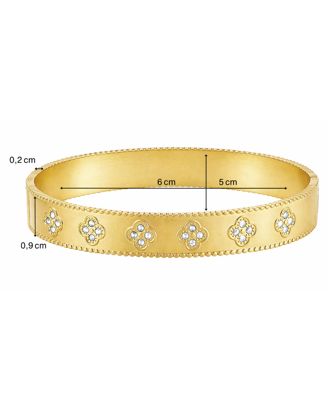 Brazalete Venus – Baño de Oro 18K