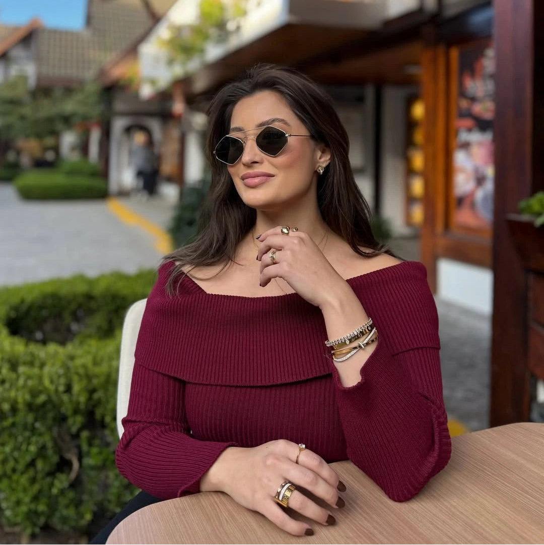 Brazalete Romano con Zirconias - Baño de Oro 18K