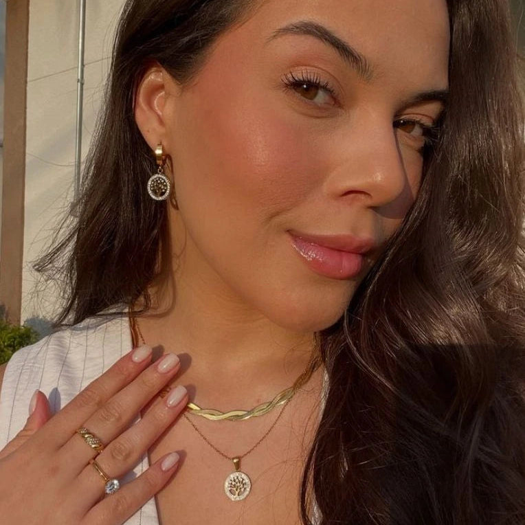 Collar Árbol de la Vida – Baño de Oro 18K