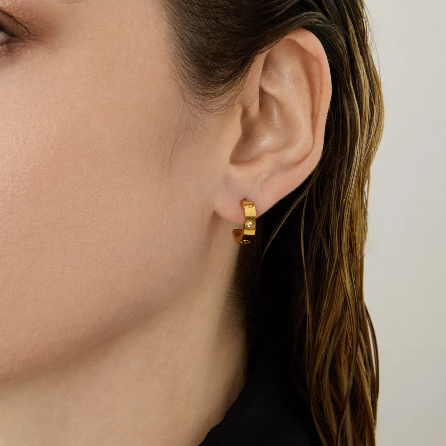 Aros Argolla Classic Inspiración – Baño de Oro 18K